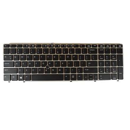 HP ELITEBOOK 8560P REPLACEMENT LAPTOP KEYBOARD IN BLACK