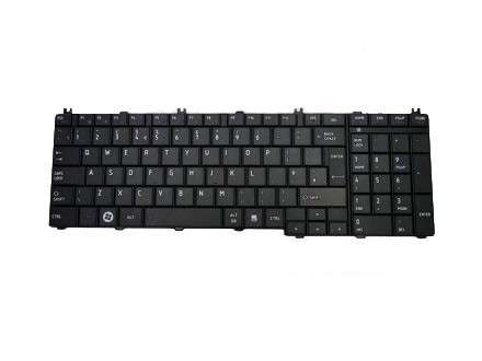 TOSHIBA SATELLITE L655 REPLACEMENT LAPTOP KEYBOARD IN BLACK