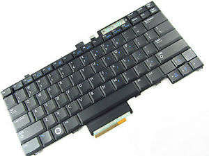 DELL LAITITUDE E6410 SERIES REPLACEMENT LAPTOP KEYBOARD WITH FRAME AND BACKLIT IN BLACK