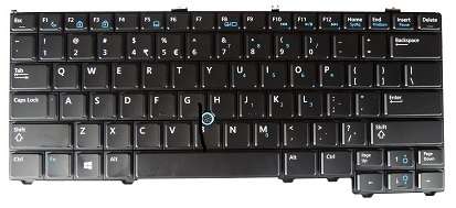 DELL E7440 SERIES REPLACEMENT LAPTOP KEYBOARD WITH TRACKPOINT