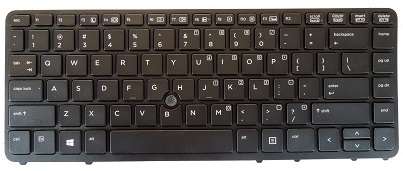 HP ELITEBOOK 840 G1 SERIESReplacement Laptop Keyboard in Black
