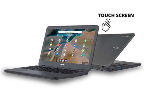 ACER C731 11.6inch Touchscreen Laptop 4GB RAM 32GB eMMC HDD + 128GB SD Card - Wifi- Windows 10 pro