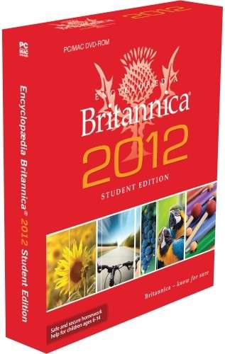 Encyclopedia Britannica 2012 Student DVD