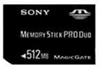 Sony 512MB Memory Stick Pro Duo