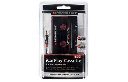 Monster iCarPlay Cassette Adapter 800 for MP3's