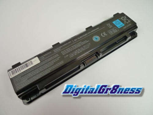 TOSHIBA SATELLITE C800D M805/SATELLITE PRO S850D P855 - 10.8V - 4400MAH - REPLACEMENT LAPTOP BATTERY