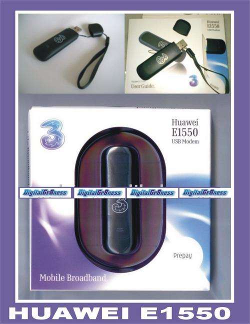 HSDPA / 3G / EDGE  HUAWEI E1550 USB Stick modem - NEW