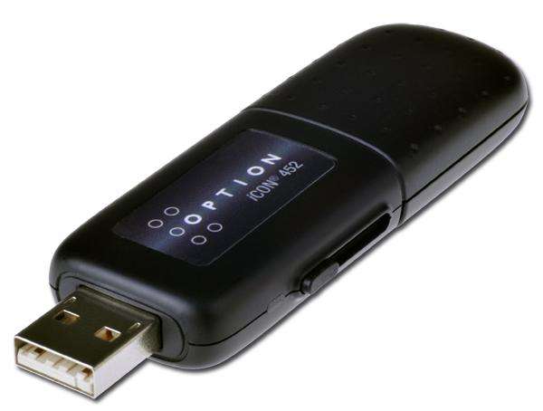 New model on market OPTION ICON 452 HSUPA / HSDPA usb modem - unlocked