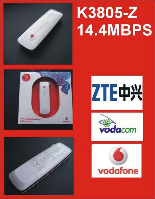 *** Brand new Vodafone K3805-z /  HSUPA / HSDPA usb modem 14.4mbps - open to all networks!
