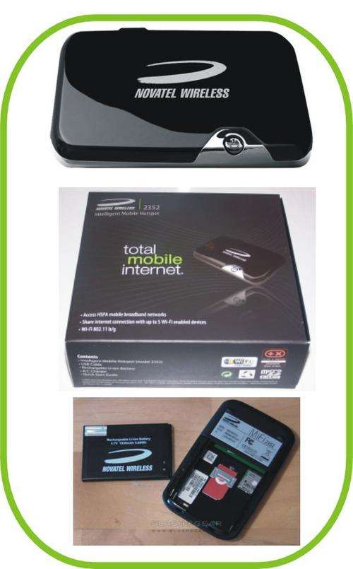 Brand new Novatel MiFi 2352 usb modem  Intelligent Mobile Hotspot for HSDPA / HSPA Networks