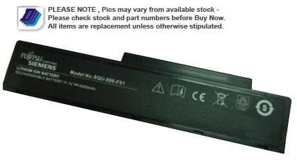 Fujitsu Siemens AMILO/Packard Bell/Gigabyte - 10.8V 4400MAH Laptop Replacement Battery