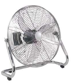 Goldair 18" High Velocity Floor Fan - Chrome