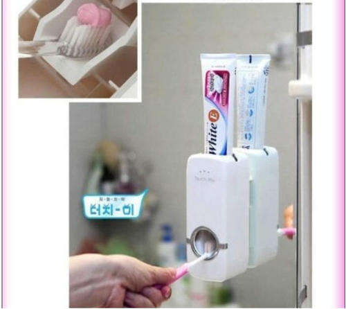 Automatic Toothpaste Dispenser + toothbrush holder SET ! ( 2 ON AUCTION!!!)