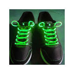 2 ON AUCTIONS!!! Platube laser laces, light in the night