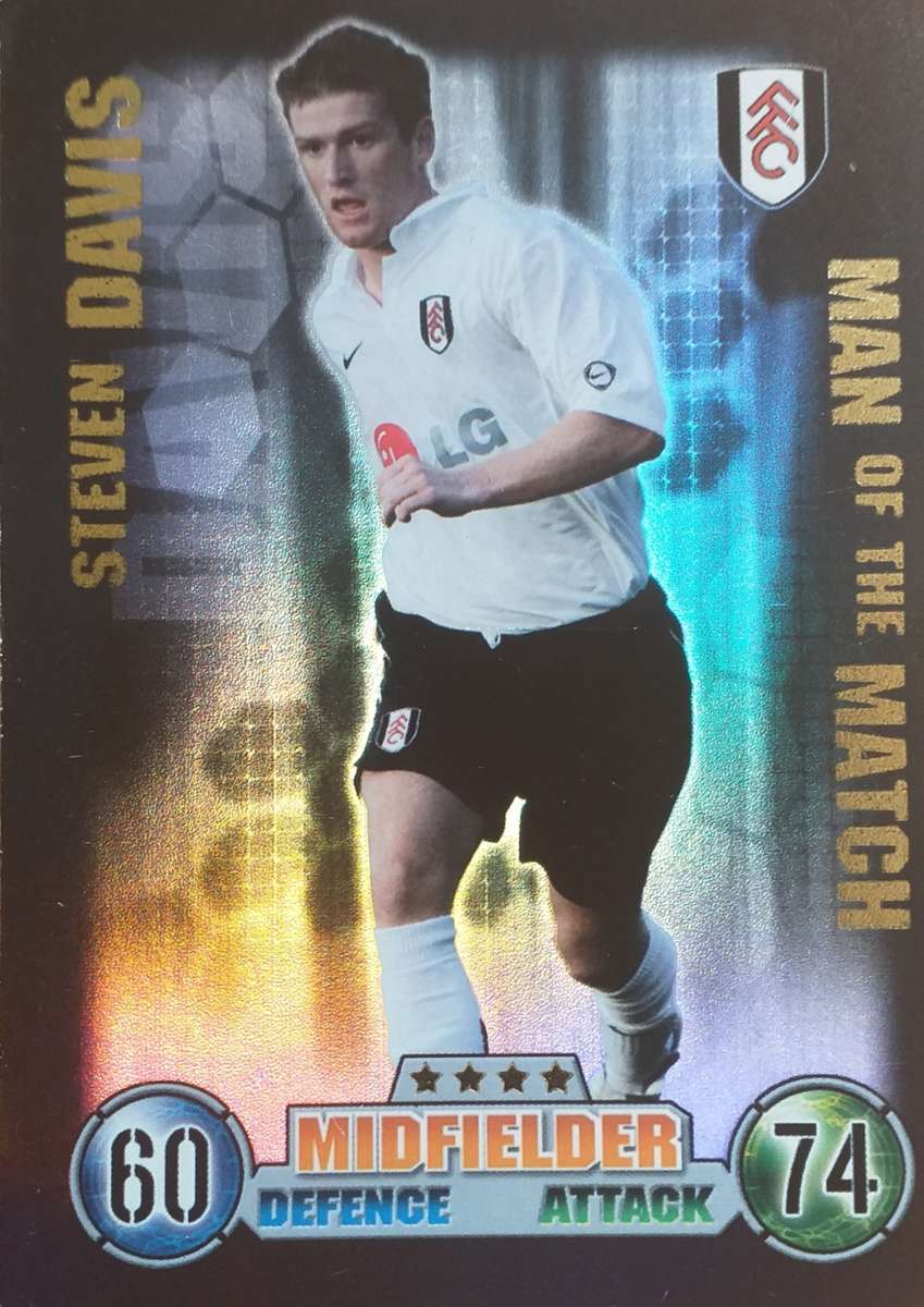 Match Attax - Steven Davis