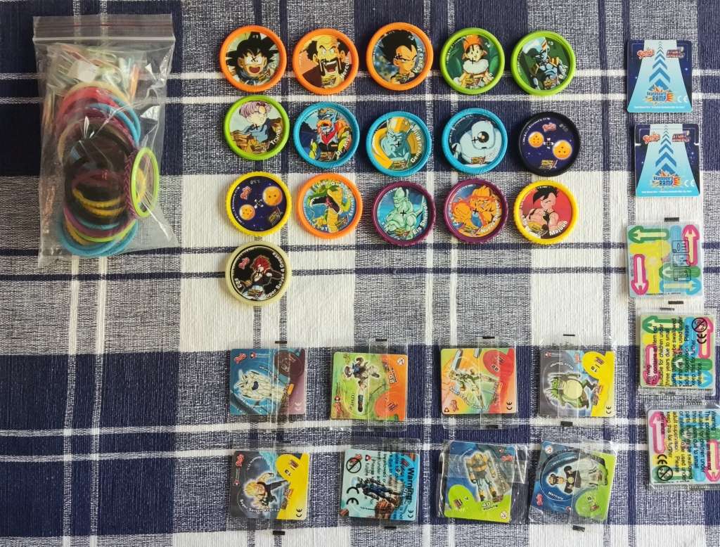 Dragon ball GT tazos