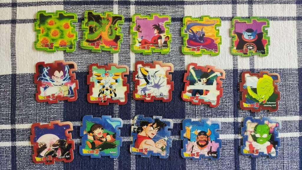 Dragon ball Z Cube tazos
