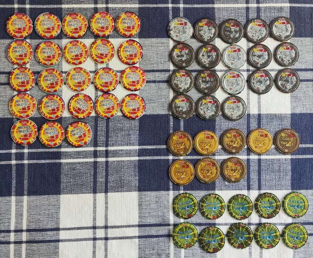 Dragon ball Z tazos