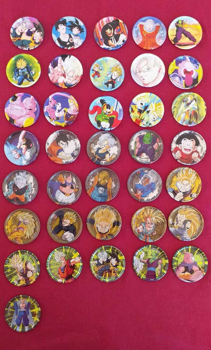 Dragon ball Z tazos - Incomplete set