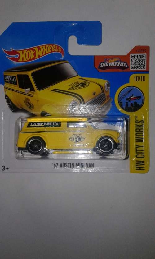 HOTWHHELS  67 AUSTIN MINI VAN