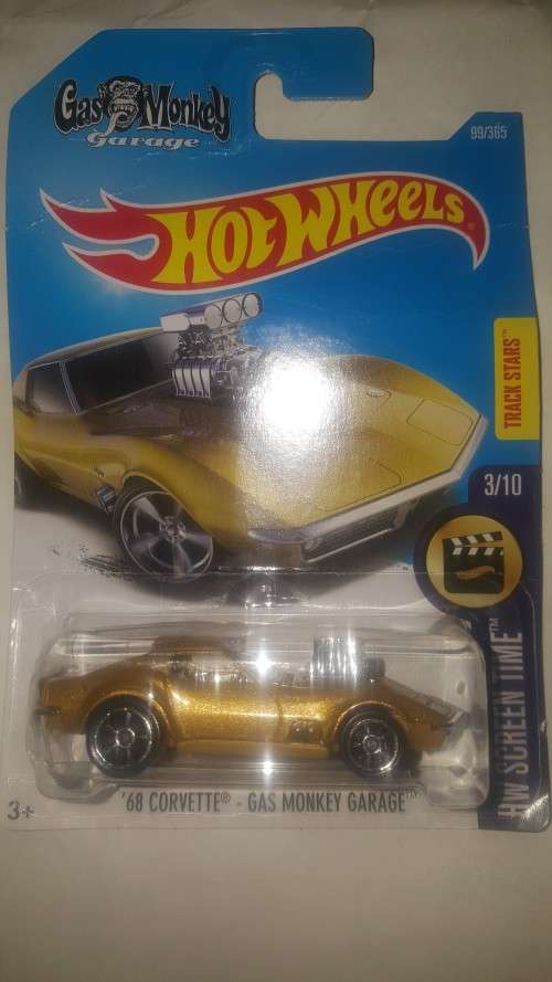 HOTWHHELS GAS MONKEY (LONG CARD )