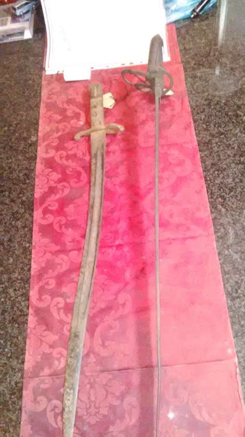 Antique War Swords
