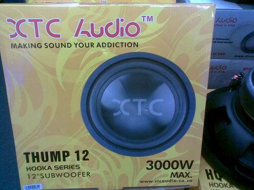 BRAND NEW 3000W 12" DVC XTC AUDIO SUB