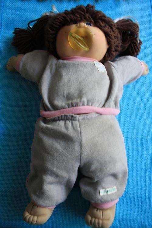 Cabbage patch kid with birth certificate