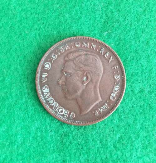 AUSTRALIAN COIN: AUSTRALIA PENNY DATED 1943