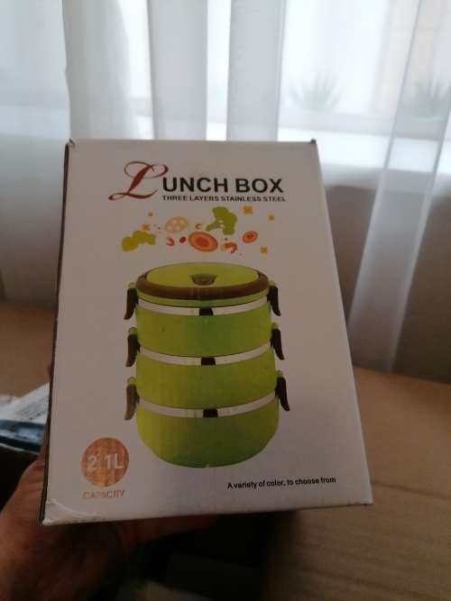 Lunch box - Portable Insulated Stainless Steel Tiffin