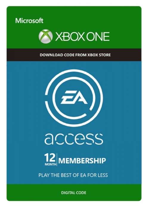 EA Access 12 Month Membership Code - Xbox One