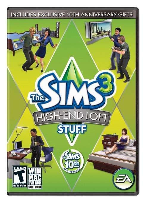 The Sims 3: High End Loft Stuff Pack - PC (Origin Download Code)