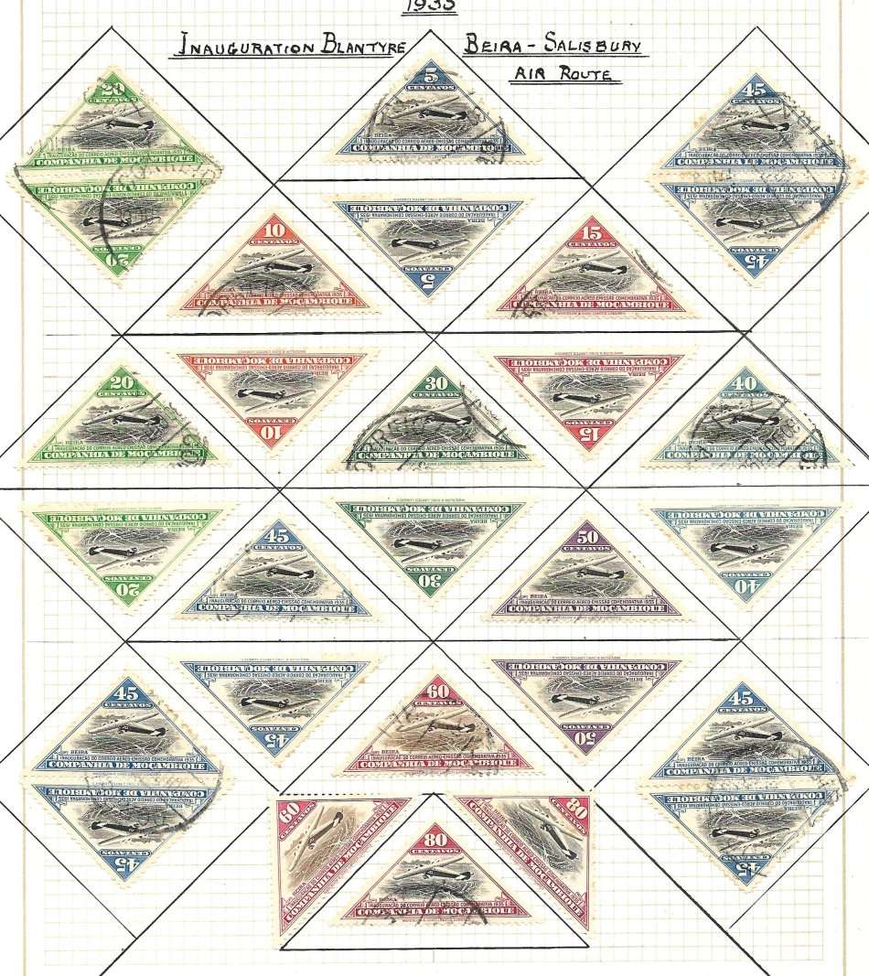 MOZAMBIQUE AIRMAIL SETS