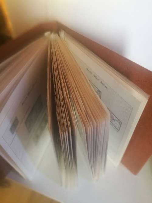 SOUTH WEST AFRICA- EXHIBITION MATERIAL IN RING BINDER