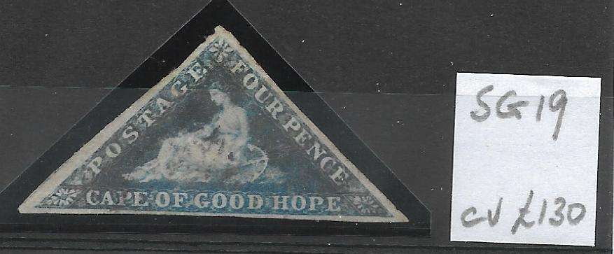 CAPE OF GOOD HOPE TRIANGLE  SG19   THREE  MARGINS