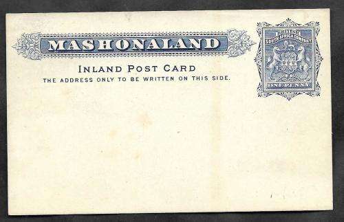 BRITISH SOUTH AFRICA COMPANY POST CARDS     MASHONALAND