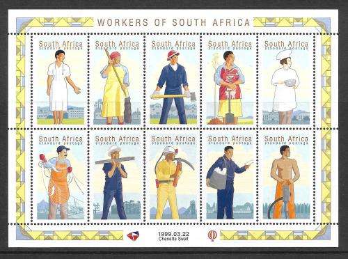 REPUBLIC OF SOUTH AFRICA MINISHEETS   C/V  R700-00