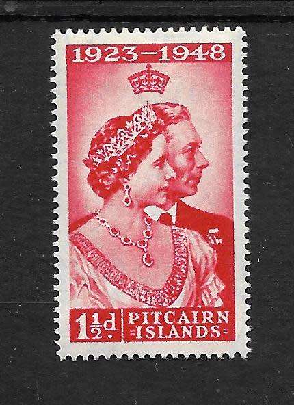 PITCAIRN ISLANDS  COMPLETE SET    MNH (**)   Royal Silver Wedding                       R800-00
