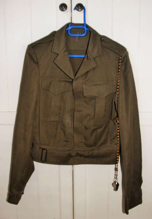 *BUNNY JACKET*CIRCA 1960'S LADIES FINANCE CORP BATTLE JACKET IN AMAZING CONDITION !