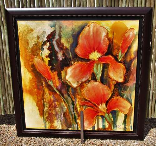 *SKINNER* SUPER HUUUUGGEEEEE FRAMED FREDDIE SKINNER ORIGINAL PAINTING - VALUE R18500.00