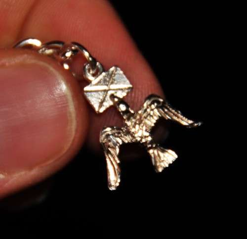 *CHARMS*STERLING SILVER CHARM BRACELET