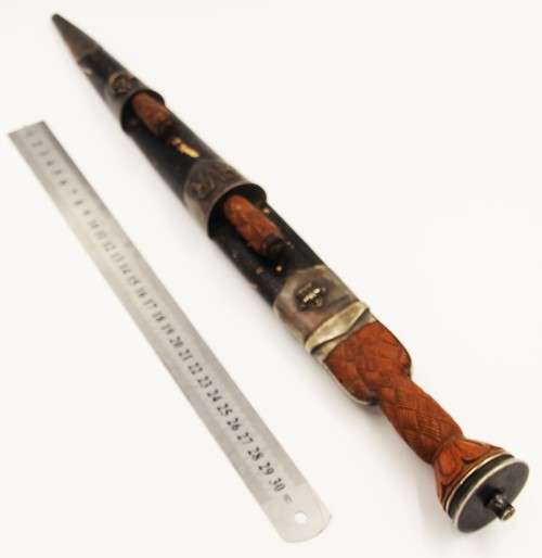 *SCOTTISH*ULTRA SCARCE LARGE SCOTTISH INFANTRY OFFICERS DIRK