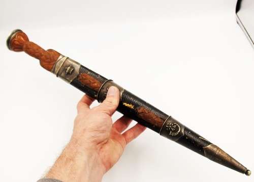 *SCOTTISH*ULTRA SCARCE LARGE SCOTTISH INFANTRY OFFICERS DIRK
