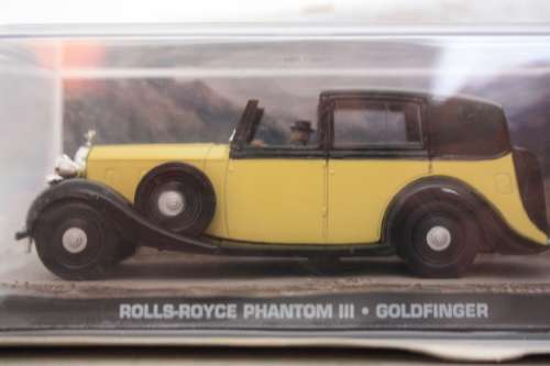 007 James Bond car collection - RR Phantom 3 from Goldfinger