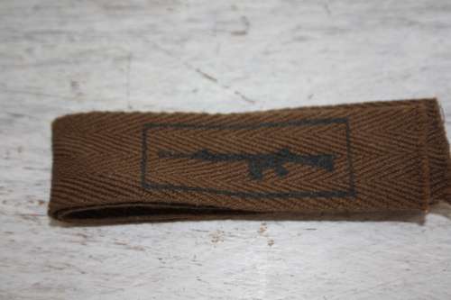 SADF Nutria Marksman Cloth Badge