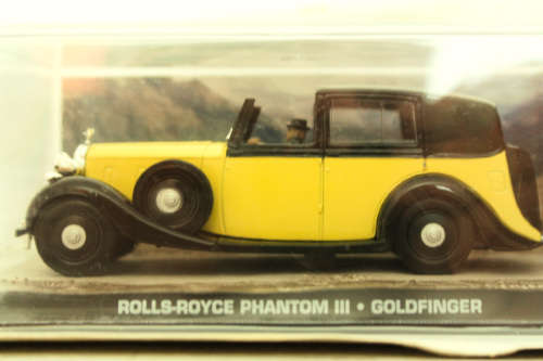 007 James Bond car collection - RR Phantom 3 from Goldfinger