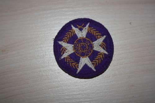 SADF Chaplain Cloth Badge