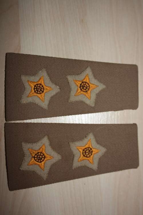 SADF Nutria Lieutent ranks