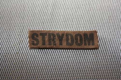 SADF Nametag "Strydom"