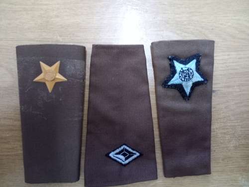 SADF lot officer nutria ranks